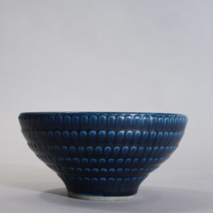 Wilhelm Kåge for Gustavsberg, Sweden. Bowl in stoneware. Diam 22. height 10 cm. Stengodsskål, Wigerdals Värld