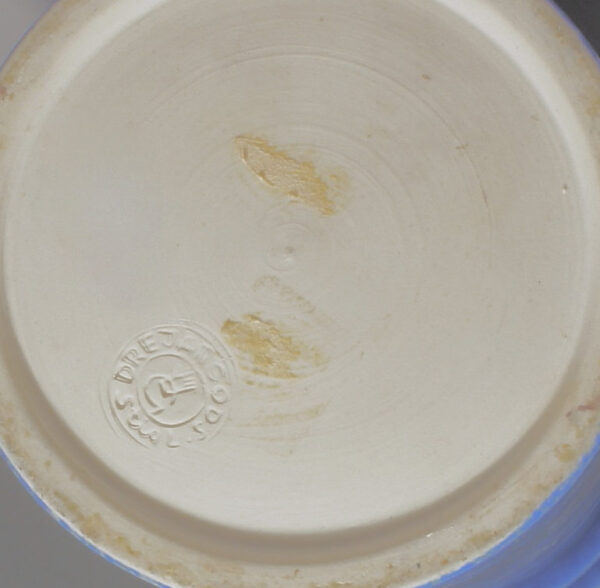 Stoneware vase by Stig Lindberg for Gustavsbergc Sweden. Height 31 cm.