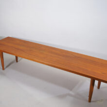Nils Jonsson for Troeds, Sweden. "Domi 127". Bench in teak.