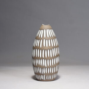 Ceramic vase by Inger Atterberg for Upsala-Ekeby "Negro"