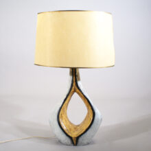 Table lamp in ceramic 1950's.