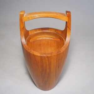 Wine cooler in solid teak by Jens Quistgaard.
