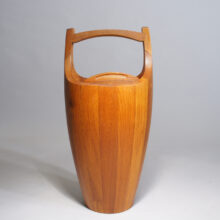 Wine cooler in solid teak by Jens Quistgaard.
