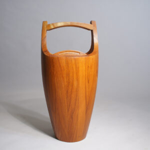 Wine cooler in solid teak by Jens Quistgaard.