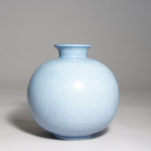 Gunnar Nylund for Rörstrand, Sweden. Signed vase in stoneware.