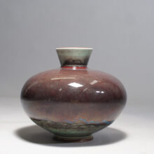 Berndt Friberg for Gustavsberg. Vase in stoneware in glossy glaze.