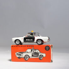 Tekno Denmark 932. Mercedes Benz 230 SL Police car. polisbil. Mint in box.