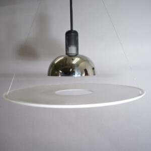 Ceiling lamp by Achille Castiglione for Flos 1978. "Frisbi" Taklampa. Wigerdals Värld