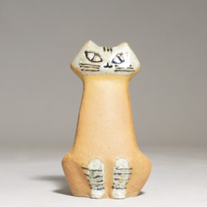 Lisa Larson for Gustavsberg, Sweden. Ceramic cat figurine 1955. Katt Wigerdals