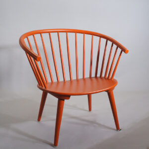 Gillis Lundgren for Ikea, Sweden. "Eker". Chair in painted wood. Pinnstol Wigerdals