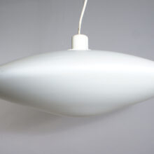 1960's UFO-shaped ceiling lamp in glass. Taklampa Ufo glas 60tal Wigerdals