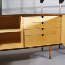 Book case by CE Christanson for Three men in rosewood. Wall unit bookshelf Bokhylla i jakaranda wigerdals