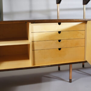 Book case by CE Christanson for Three men in rosewood. Wall unit bookshelf Bokhylla i jakaranda wigerdals
