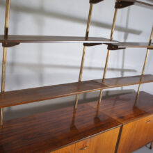 Book case by CE Christanson for Three men in rosewood. Bokhylla i jakaranda Wigerdals