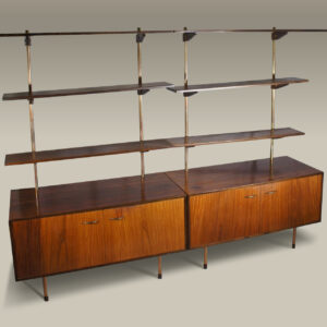 Book case by CE Christanson for Three men in rosewood. Bokhylla i jakaranda. Wigerdals