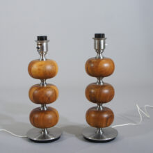 Pair of table lamps. Stilarmartur, Tranås, Sweden. Bordslampor wigerdals