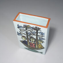 Vase "Karneval" by Stig Lindberg for Gustavsberg. Karnevalvas wigerdals