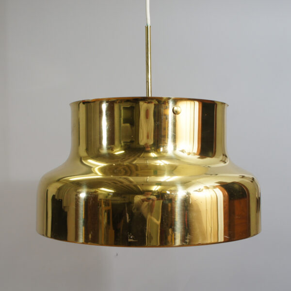 Anders Pehrson for Ateljé Lyktan, Sweden. Ceiling lamp in brass. "Bumling". Taklampa i mässing. Wigerdals.com