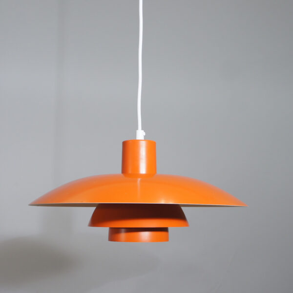 Poul Henningsen for Louis Poulsen, Denmark. Ceiling lamp pendant PH-3/4. red . Taklampa takpendel. Röd. Wigerdals.com