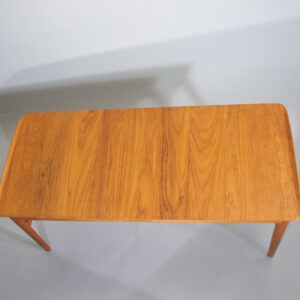Peter Hvidt & Orla Mølgaard for France & Son, Denmark. Coffee table in solid teak. Soffbord Wigerdals .com