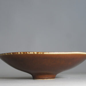 Bowl in stoneware. Carl-Harry Stålhane for Rörstrand, Sweden. Fat skål stengods Wigerdals