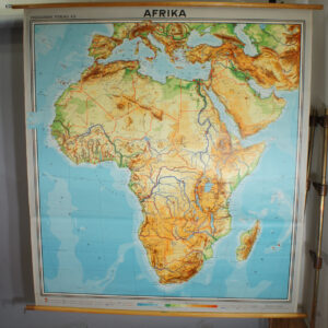 Map Africa skolkarta