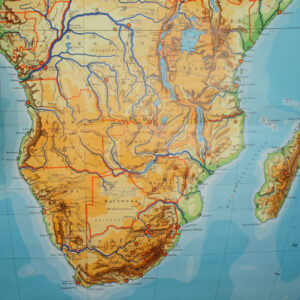 Map Africa Skolkarta