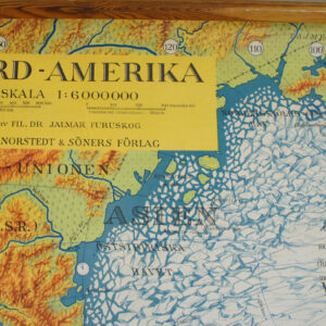 Map North America Skolkarta