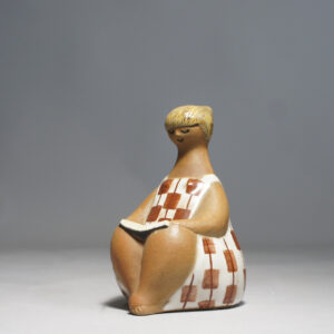 Lisa Larson for Gustavsberg. Ceramic figurine "Charlotta" Wigerdals