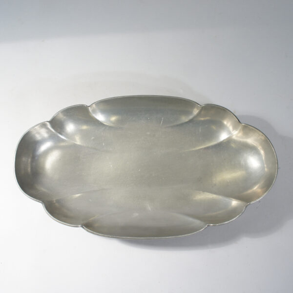 1930's pewter by Edvin Ollers for Gab, Sweden. Tennfat