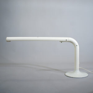 Anders Pehrson for Ateljé Lyktan 1967. "Tuben". Desk lamp in metal and plastic. Skrivbordslampa. Wigerdals