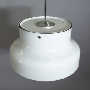 Ceiling lampa in metall. "Bumling" Anders Pehrson for Ateljé Lyktan. White. Vit taklampa Wigerdals