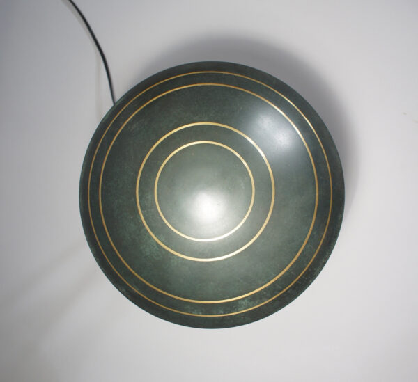 Art Deco table lamp in bronze. Sweden 1920-30's. Bordslampa i bronze art deco 1920-30tal. Wigerdal