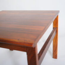 Side table/ Coffee table in rosewood jacaranda palisander Eilersen, Denmark. Lampbord soffbord jakaranda Wigerdals