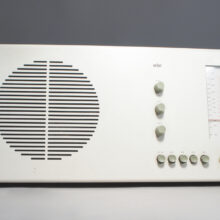Dieter Rahms for Braun. Radio RT20.
