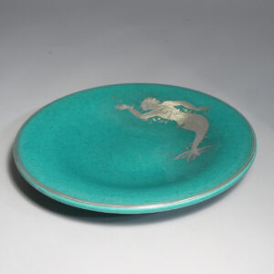 Wilhelm Kåge for Gustavsberg. "Argenta" Ceramic dish.
