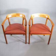 A pair of arm chairs by Karl Anersson & Söner, Sweden. ett par karmstolar Wigerdals.com