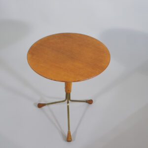 1950's side table in teak. Lampbord i teak Wigerdals.com