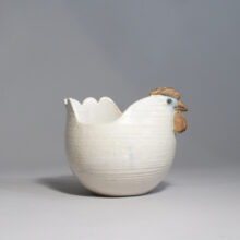 Lisa Larson. Unique hen sculpture prototype. Signed. höna wigerdals