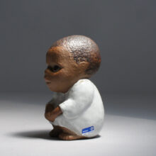 Lisa Larson for Gustavsberg. "Världens barn" african child. Wigerdals