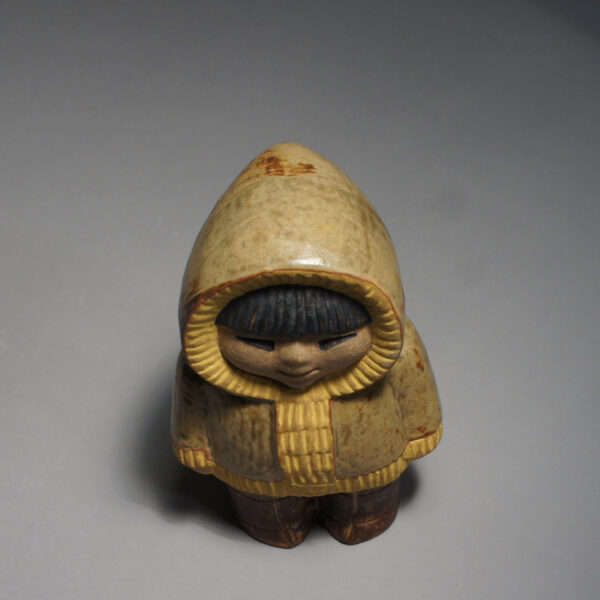 Lisa Larson for Gustavsberg. "Världens barn" eskimo child. Wigerdals.com
