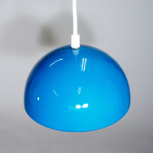 Verner Panton for Louis Poulsen, Denmark. "Flowerpot". Ceiling lamp in enamel metal. wigerdals.se taklampa