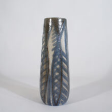 Ingrid Atterberg for Upsala Ekeby. "Vienna". Ceramic floor vase. Golvvas Wigedals Värld