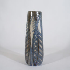 Ingrid Atterberg for Upsala Ekeby. "Vienna". Ceramic floor vase. Golvvas Wigedals Värld