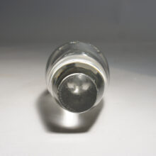 Timo Sarpaneva for Iittala. 1950's signed glass vase "Orkidea"