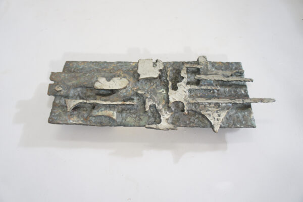 Wall sculpture in iron by Bertil Lengstrand. Signerad järnskulptur. Wigerdals Värld