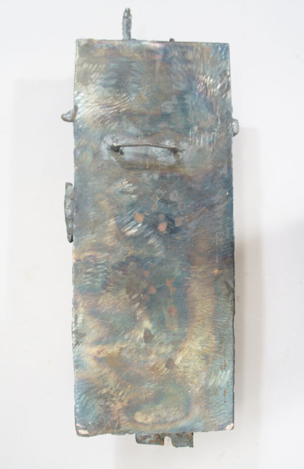 Wall sculpture in iron by Bertil Lengstrand. Signerad väggskulptur i järn. Wigerdals Värld