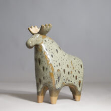 Lisa Larson for Gustavsberg Moose figurine. Älg Wigerdals Värld