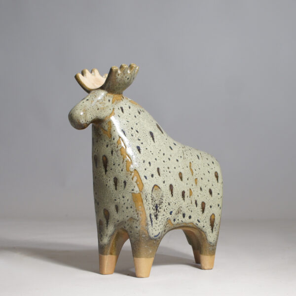Lisa Larson for Gustavsberg Moose figurine. Älg Wigerdals Värld