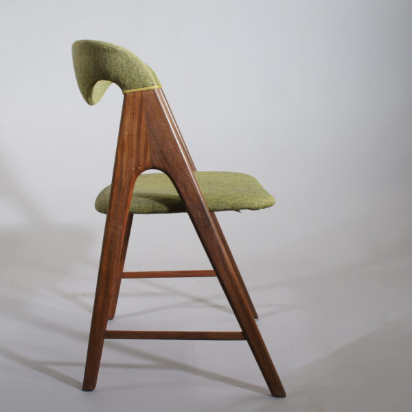 4 danish dining chairs in teak. 1950's. 4 st danska matstolar i teak Wigerdals